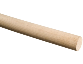 Garde-corps d'escalier en hêtre