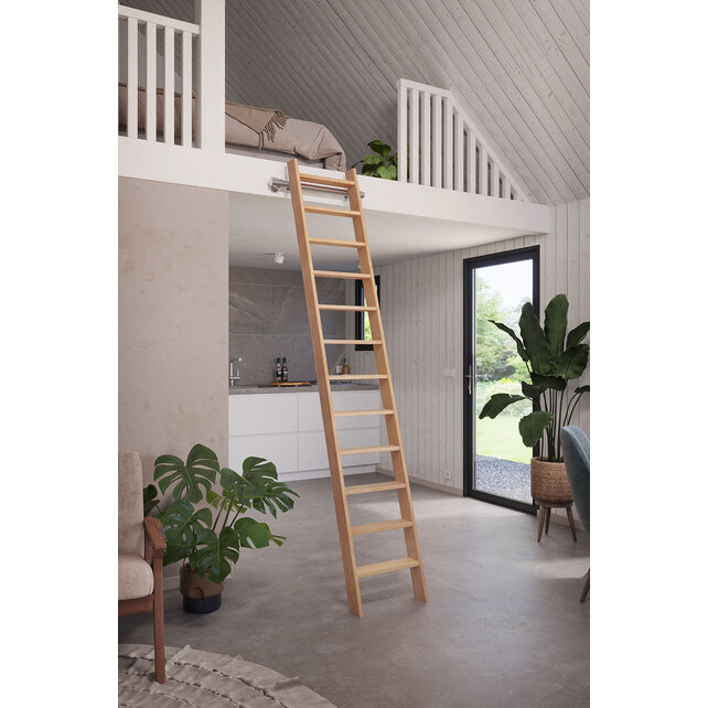 Escalier Miller en chêne non traité