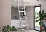 Escalier blanc
