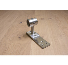 Support inox pour bibliothèque, séparé