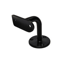 Barre d'appui pour rampe d'escalier en acier inoxydable - noir