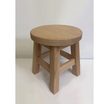Tabouret en bois (hêtre)