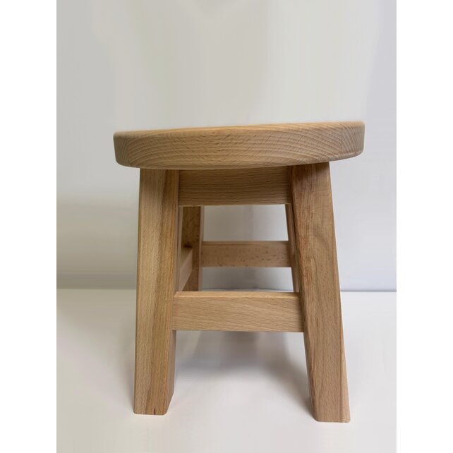 Tabouret en bois (hêtre)