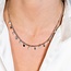 Zinzi Ketting met ronde hangertjes