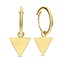 Selected gold colored set of earrings