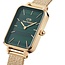 Daniel Wellington Horloge goud groen