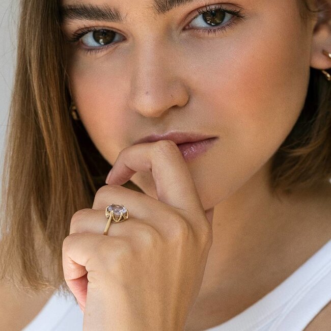 Studio Kroewe Ring 14 karaat goud