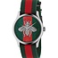 Gucci Horloge rood groen
