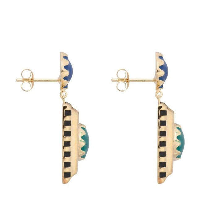 Anna + Nina Funky earrings