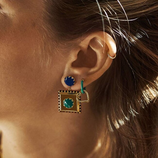 Anna + Nina Funky earrings