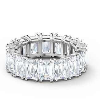 Swarovski Zilveren ring met kristal