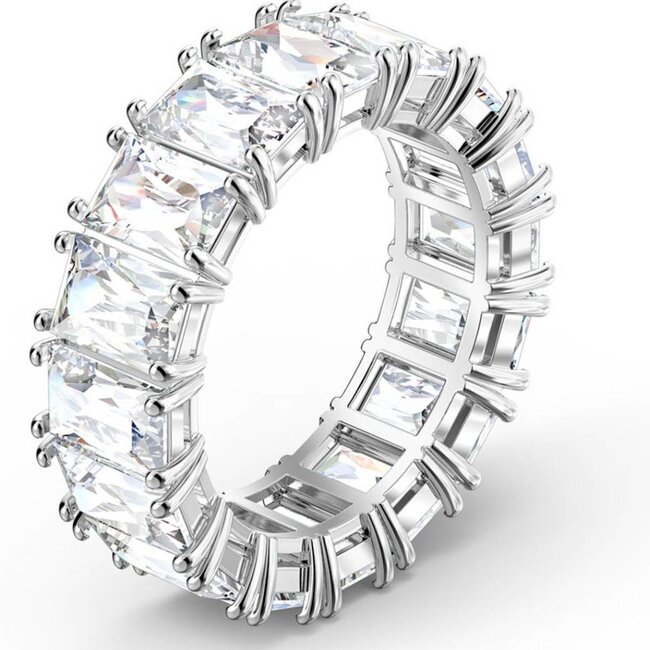 Swarovski Zilveren ring met kristal