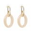 Oorhangers beige
