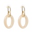 Oorhangers beige