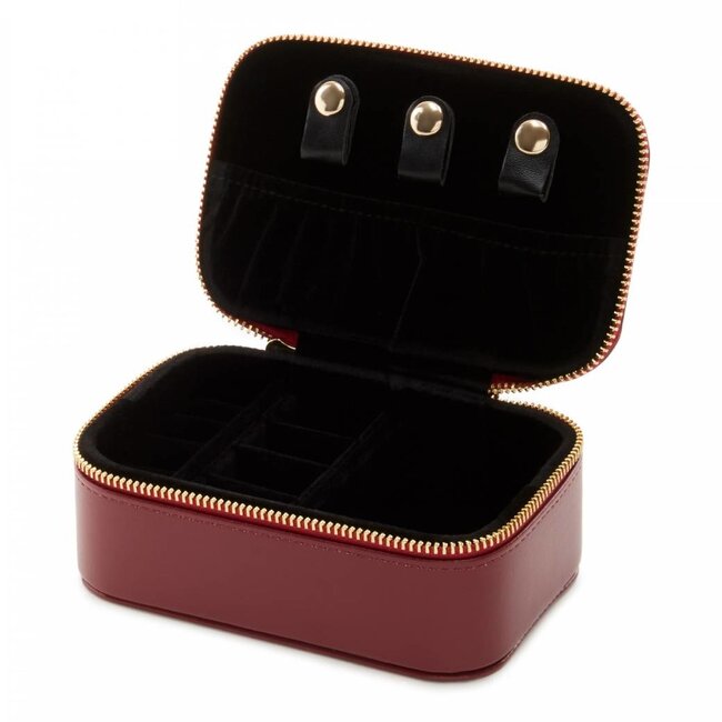 Jewelery box burgundy red