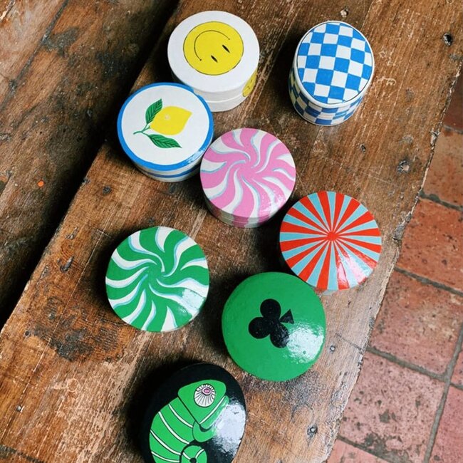 Anna + Nina Jewelry box green