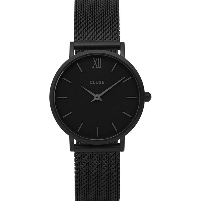 Cluse horloge zwart