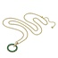 Swarovski Ketting met groene kristallen