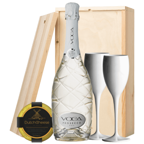 Voga Prosecco & DutchCheese | Geschenkkist