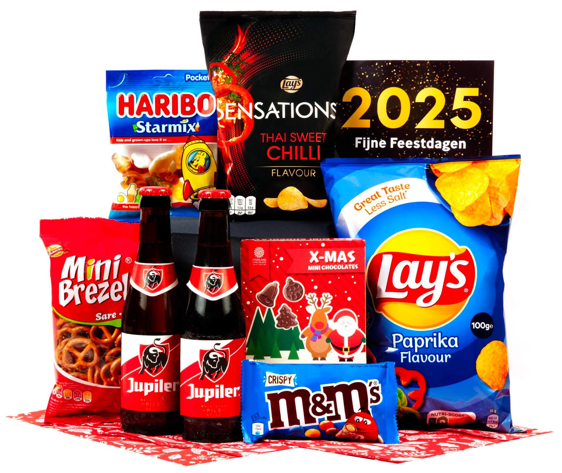 Kerstpakket Jupiler & Snack Variatie