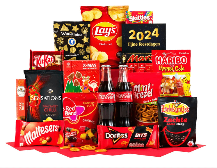 Kerstpakket Coca-Cola & Snack Festijn