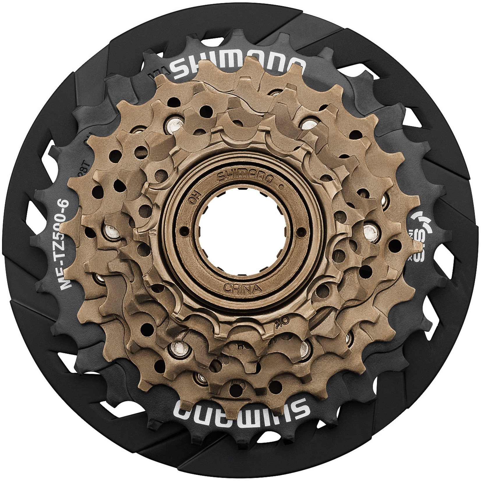 Shimano MF-TZ500 6-Speed Multiple Freewheel 14-28 Tooth