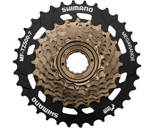 MF-TZ500 7-Speed Multiple Freewheel 14-34 Tooth - Duff Cycles