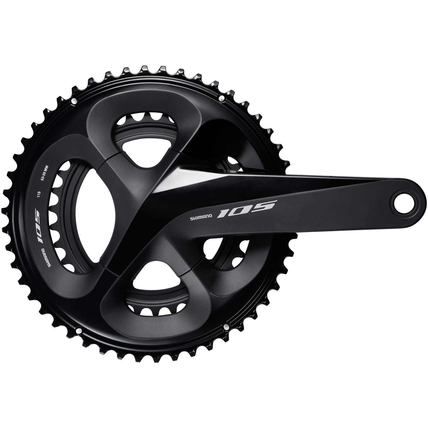 Shimano FC-R7000 105 Double Chainset HollowTech II 172.5MM 50/34T Black
