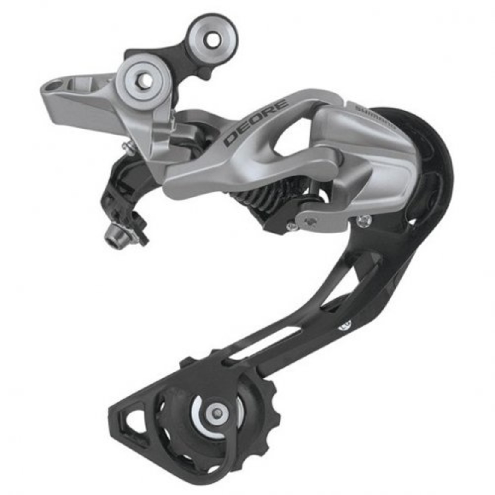 Shimano DEORE RD-M610-SGS Long Cage Rear Derailleur 10-Speed Silver