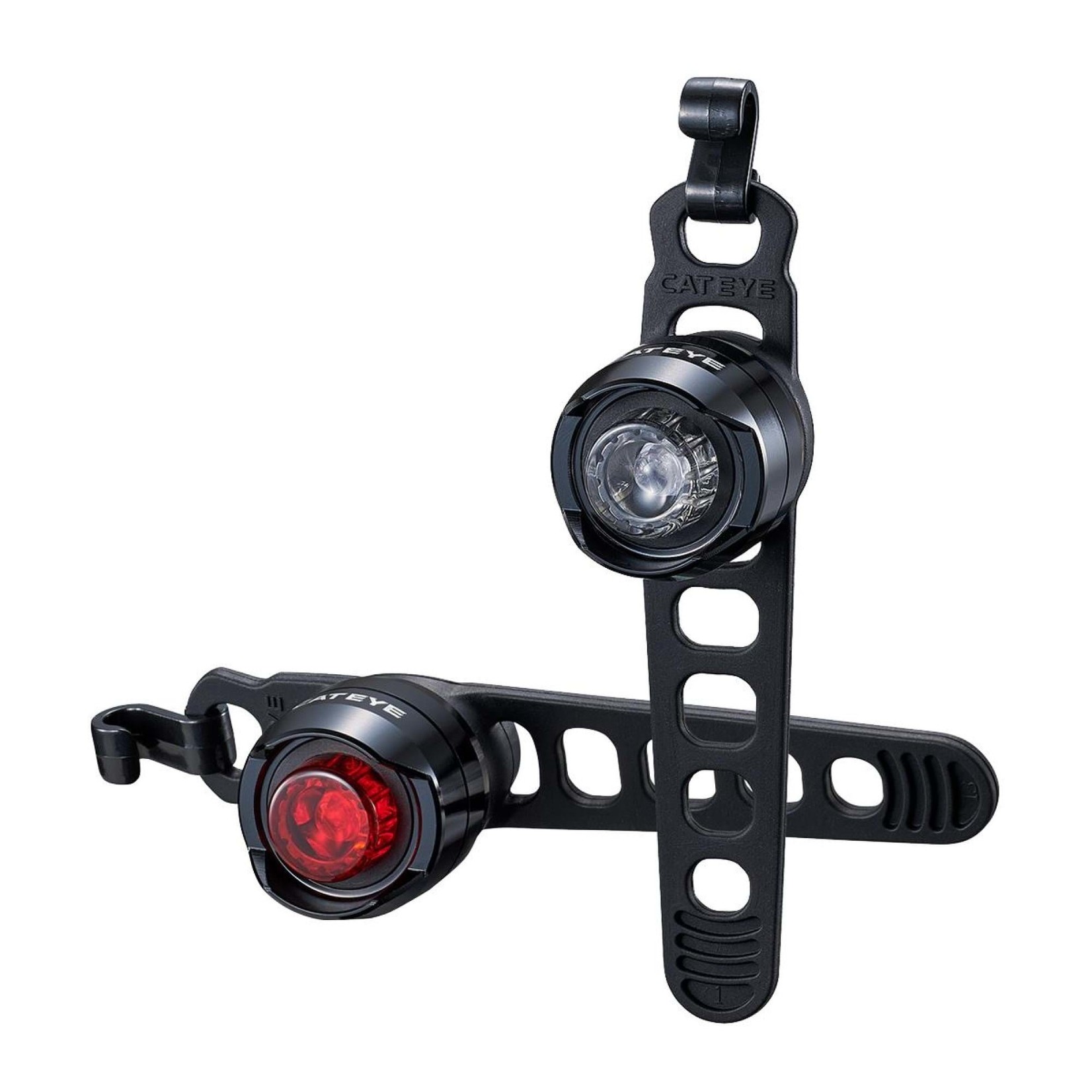 Cat Eye ORB Front and Rear Rechargeable Lights Combo