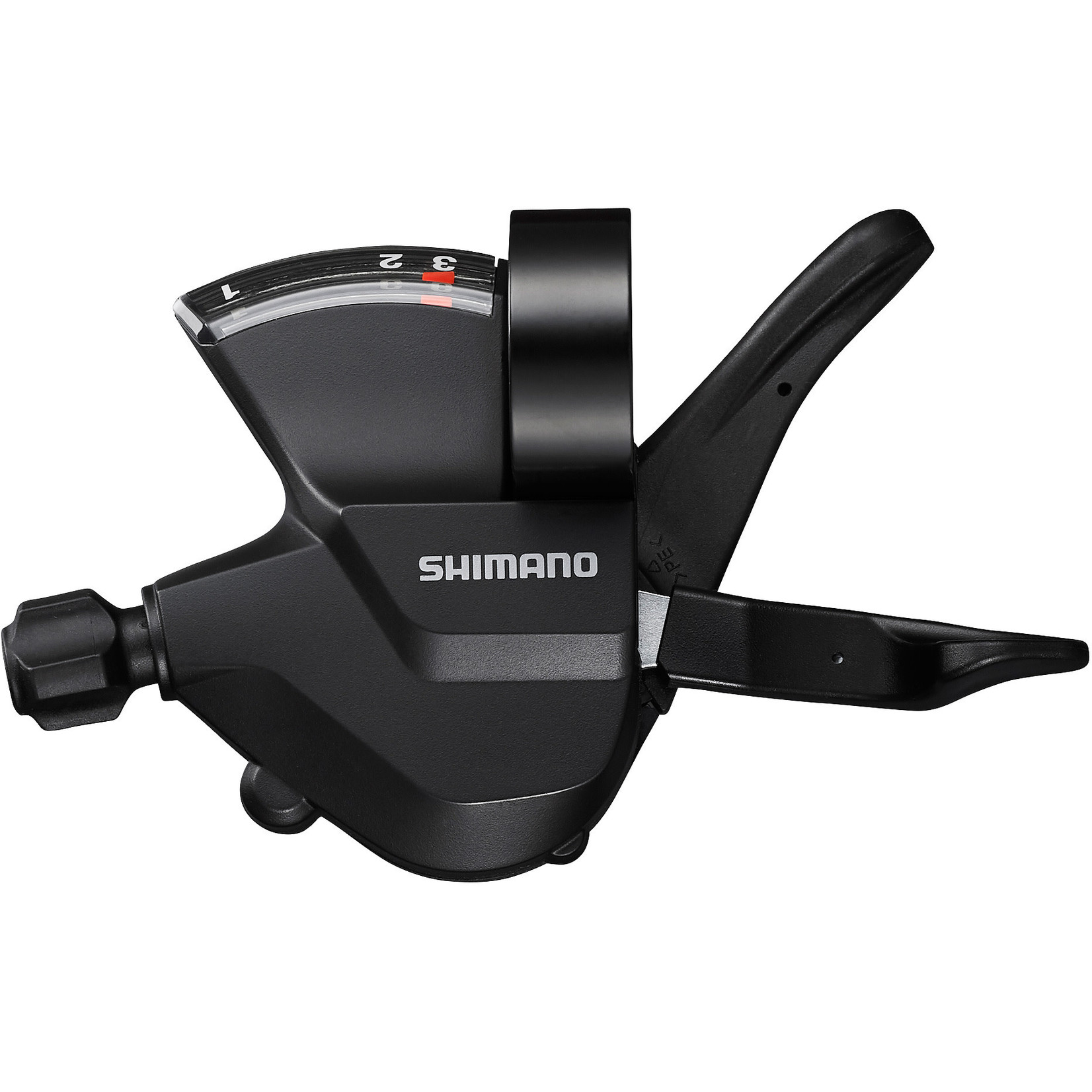 Shimano SL-M315-L Shift Lever - Band On 3-Speed Left Hand - Rapidfire Plus