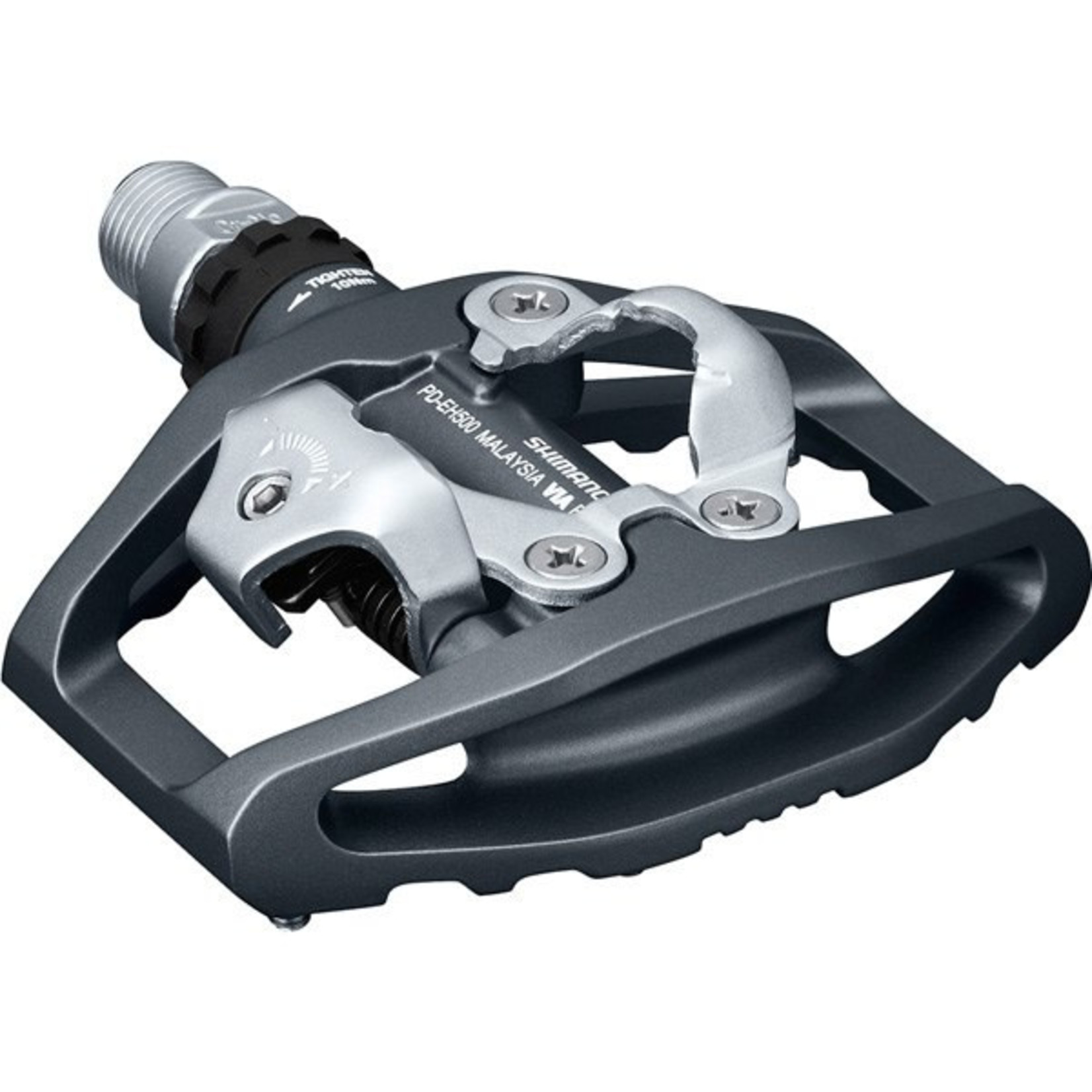 Shimano PD-EH500 SPD Pedals - Flat/Cleat Combo