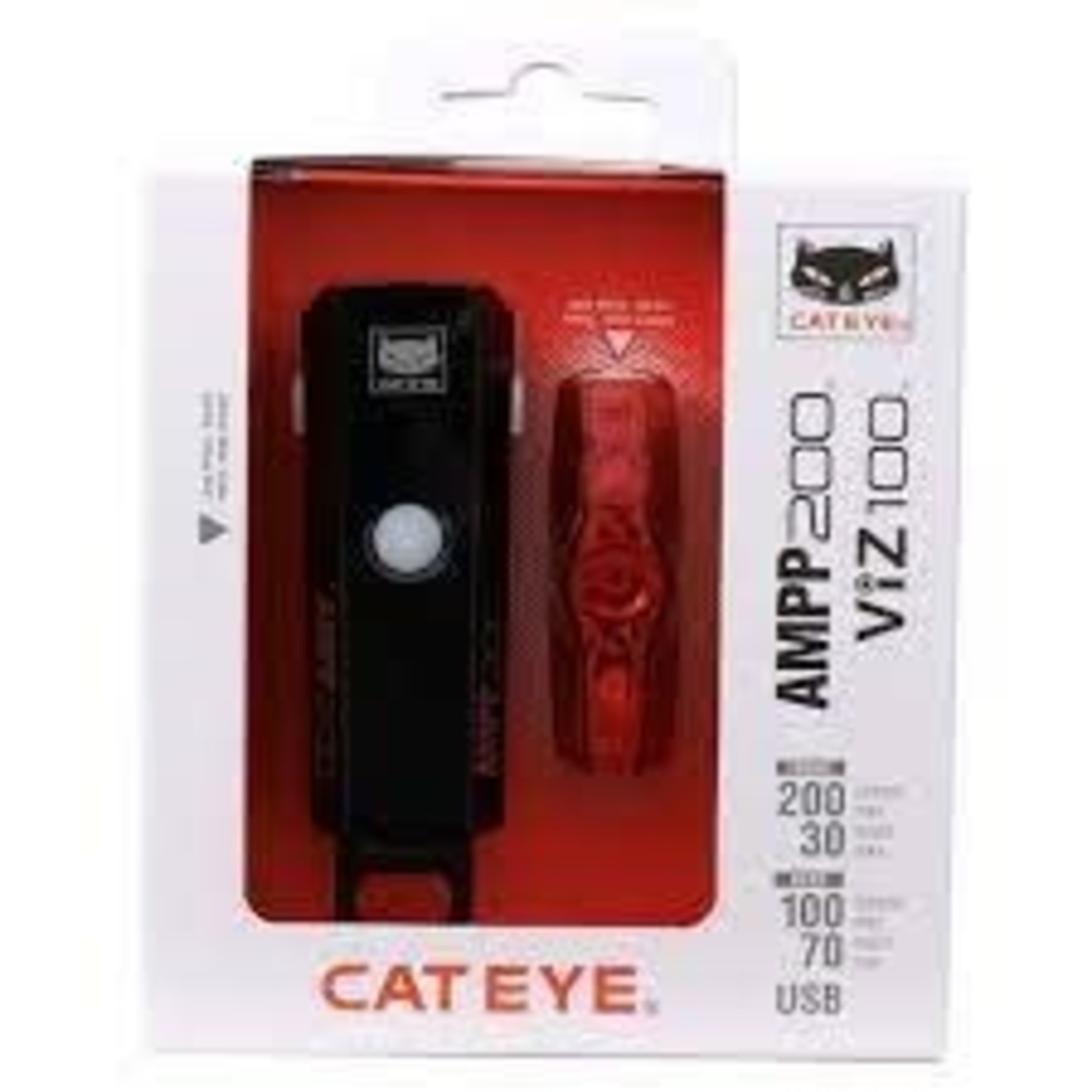 Cat Eye Ampp 200 - Viz 100 Combo Light Set