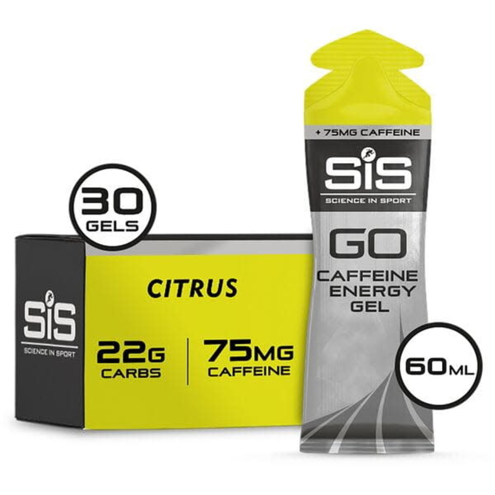 SiS GO Energy + 75mg Caffeine Gel 60ml