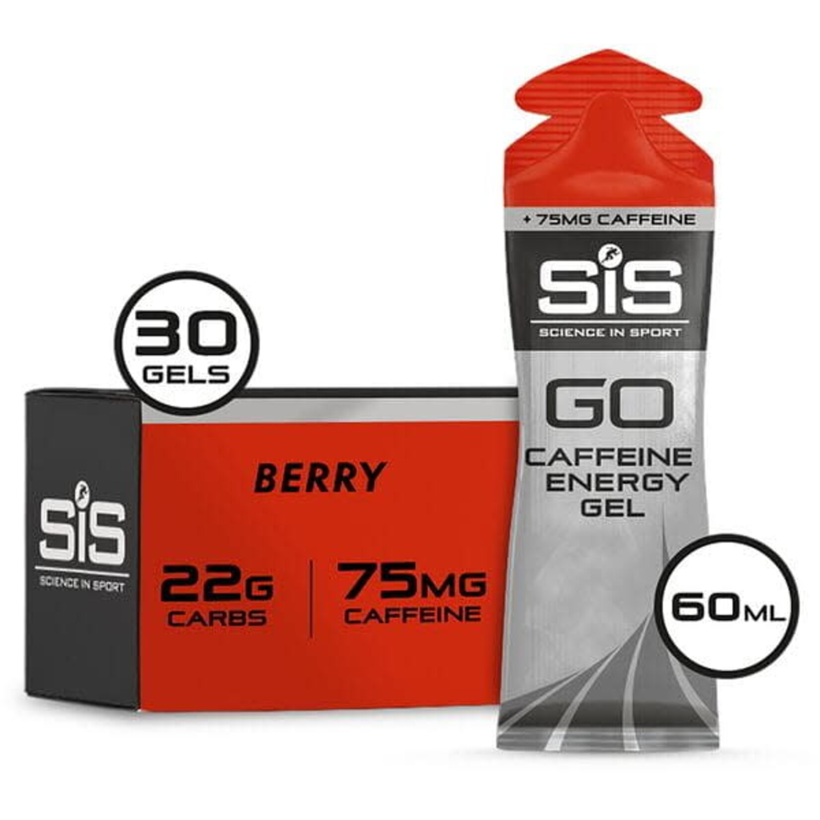 SiS GO Energy + 75mg Caffeine Gel 60ml