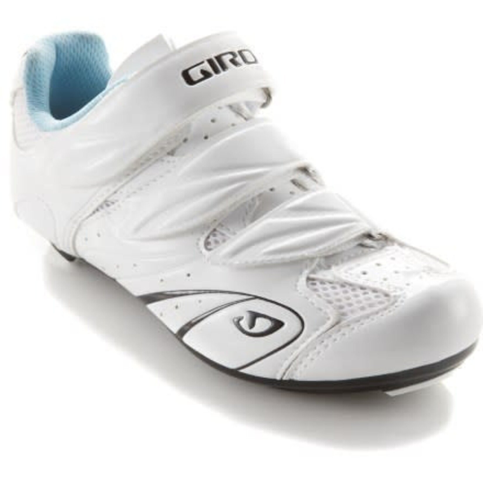 Giro Sante Womens Shoe - White/Black/Milky Blue