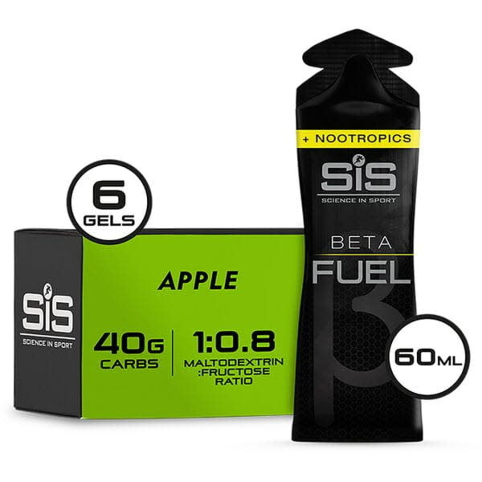 SiS Beta Fuel Dual Source Energy + Nootrpoics Gel 60ml