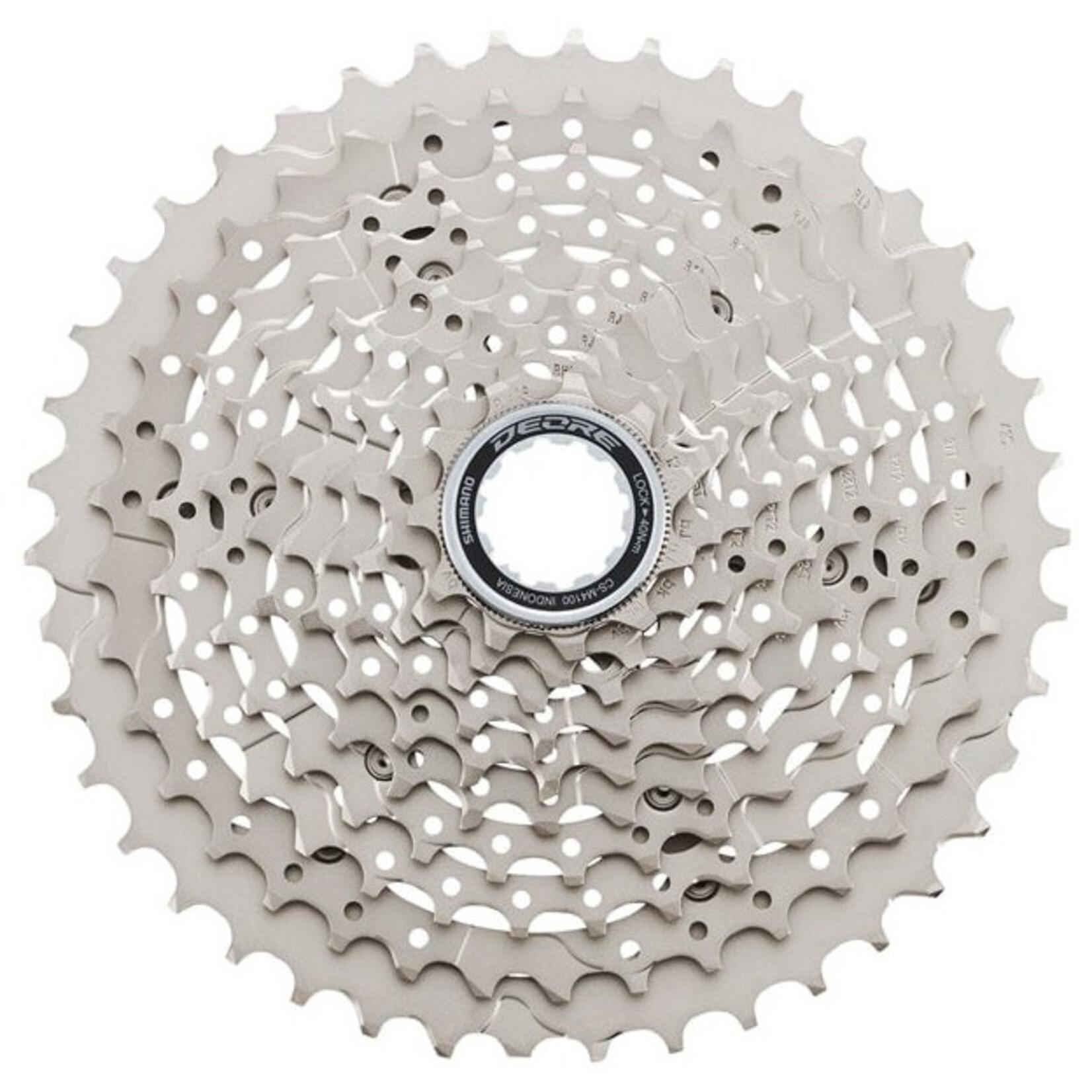 Shimano CS-M4100 Deore 10-Speed Cassette, 11-46T