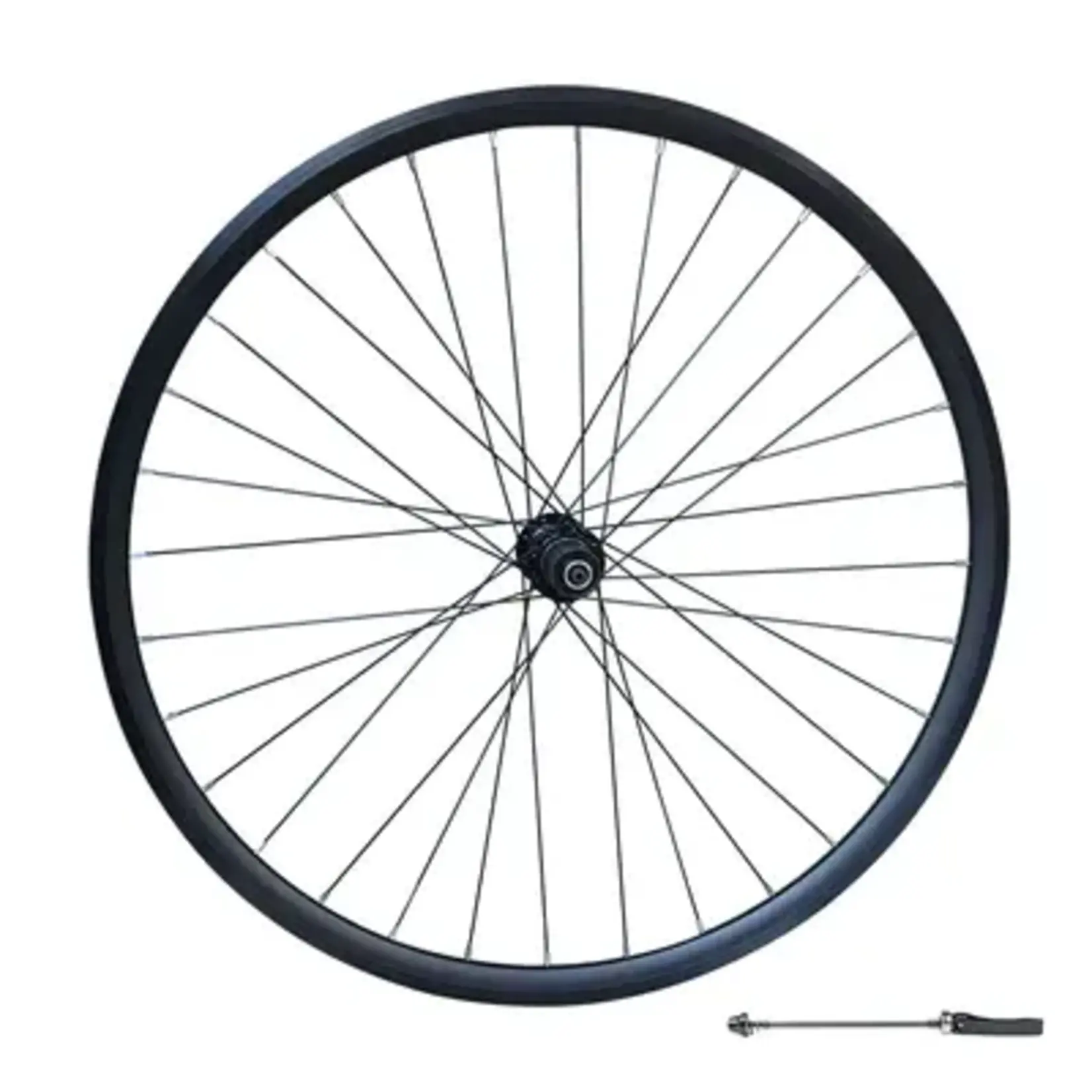 700c Racing Rear Wheel - Q/R -Cassette  -Black