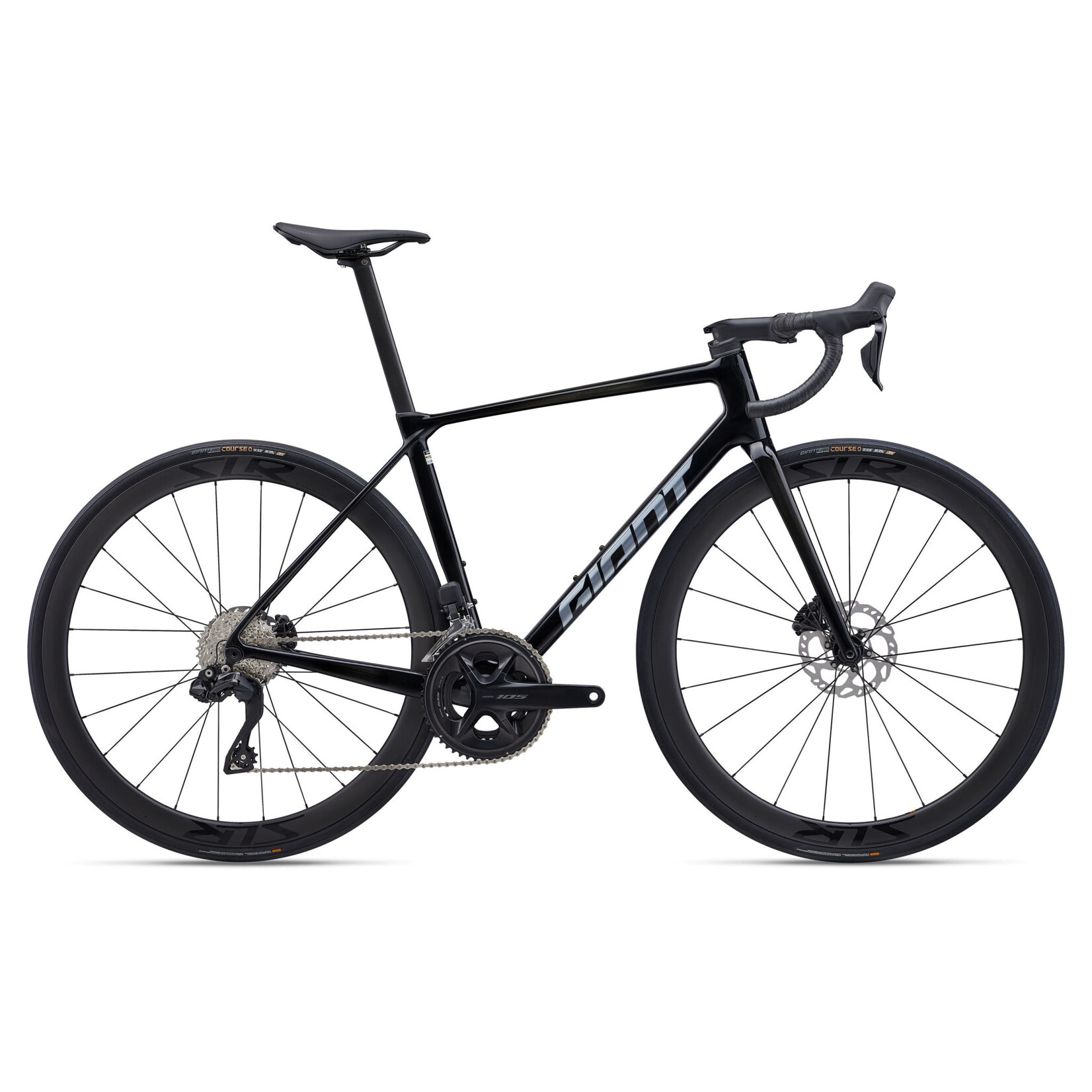 GIANT TCR Advanced Pro 1 Di2 - Gloss Carbon/Polished Foil