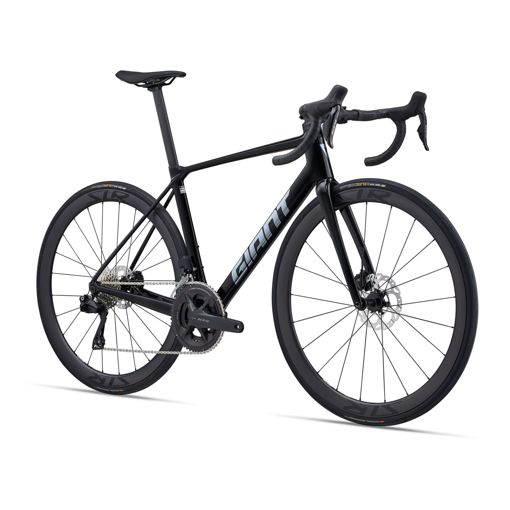 GIANT TCR Advanced Pro 1 Di2 - Gloss Carbon/Polished Foil