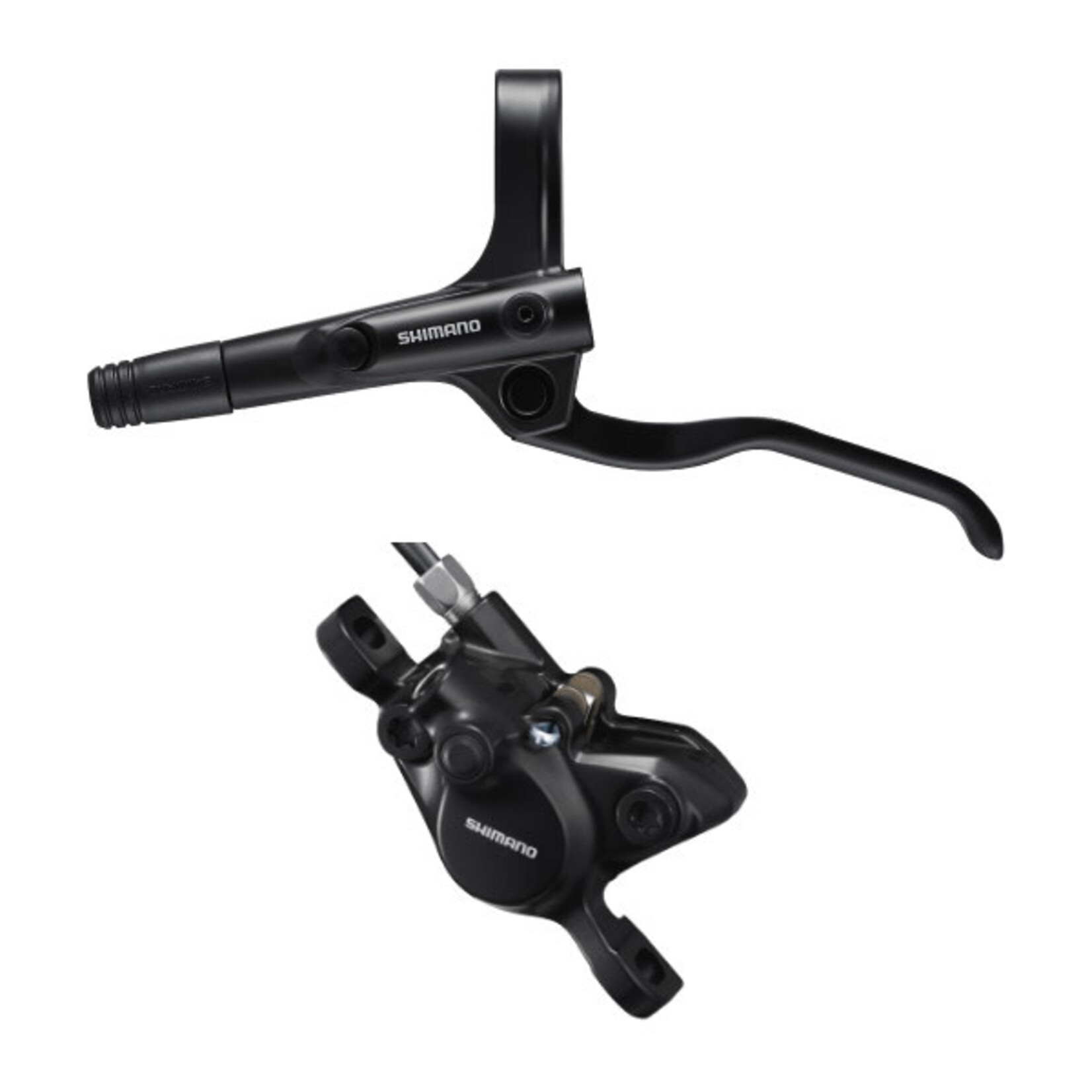 Shimano BL-MT200 / BR-MT200 Brake Lever/Post Mount Calliper Black - Left Rear