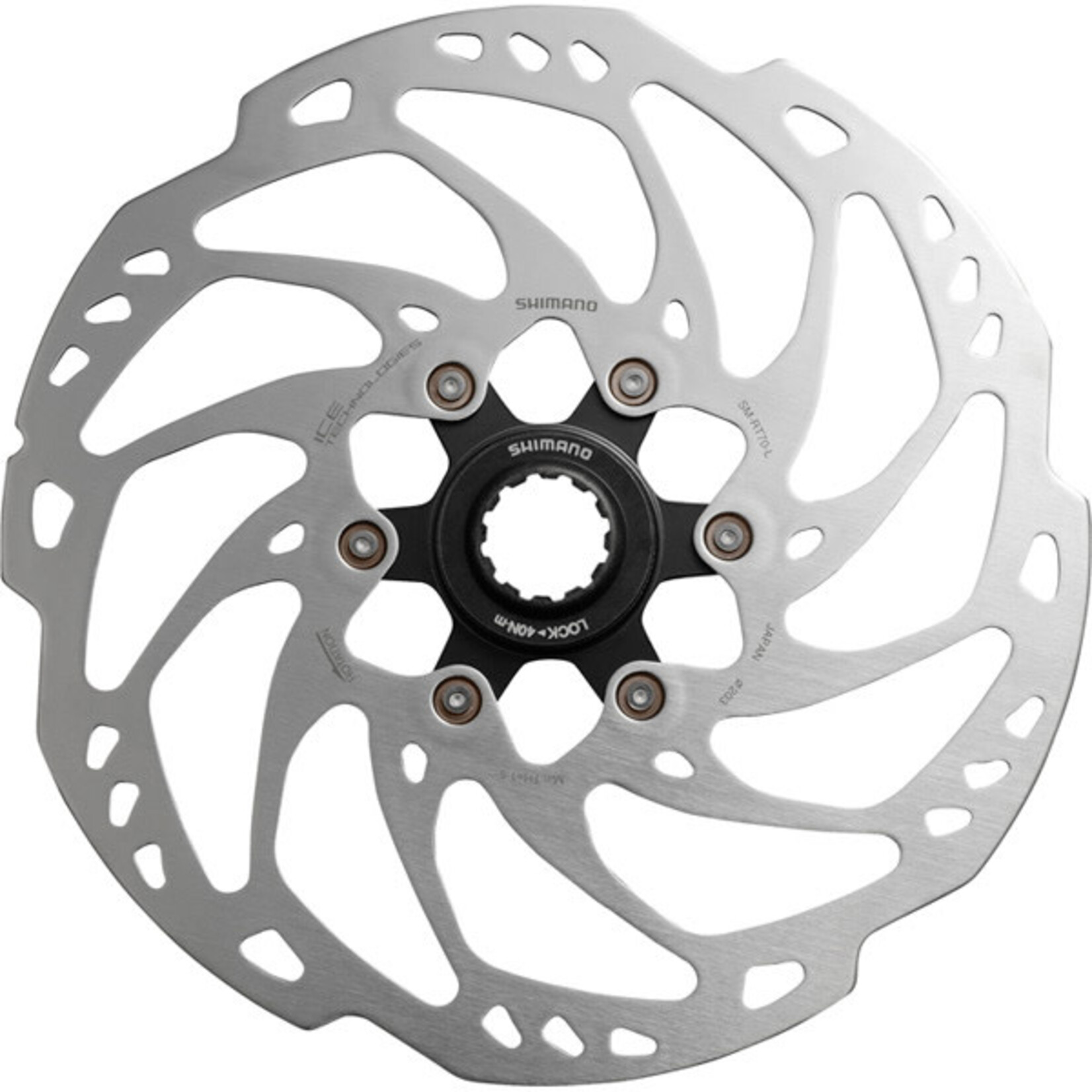 Shimano SM-RT70 Ice Tech Centre-Lock disc rotor, 203 mm