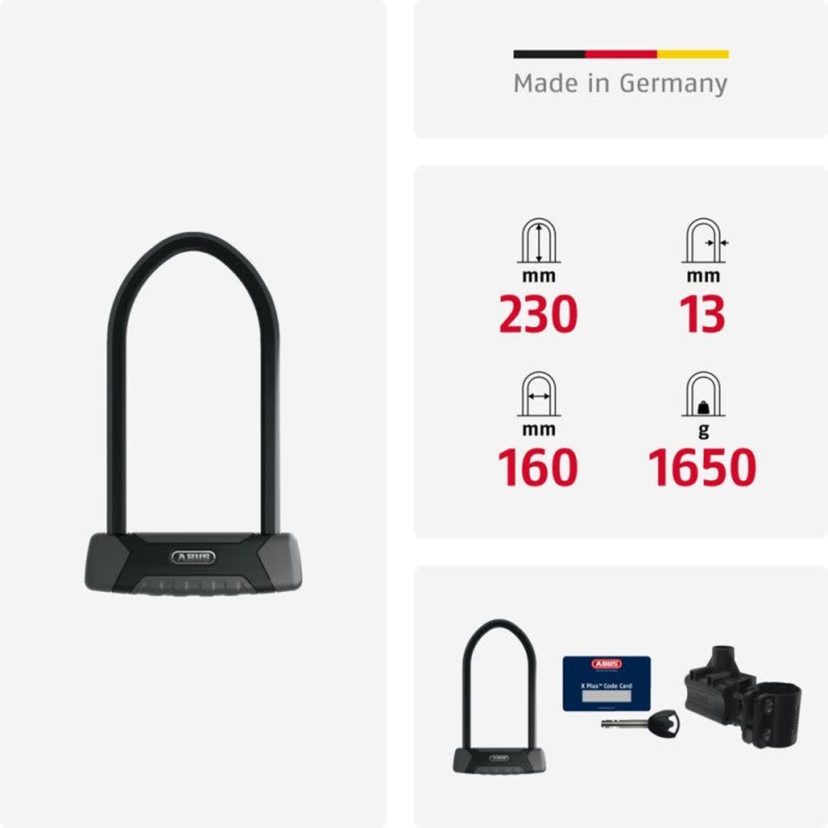 Abus Granit XPlus 540 230mm