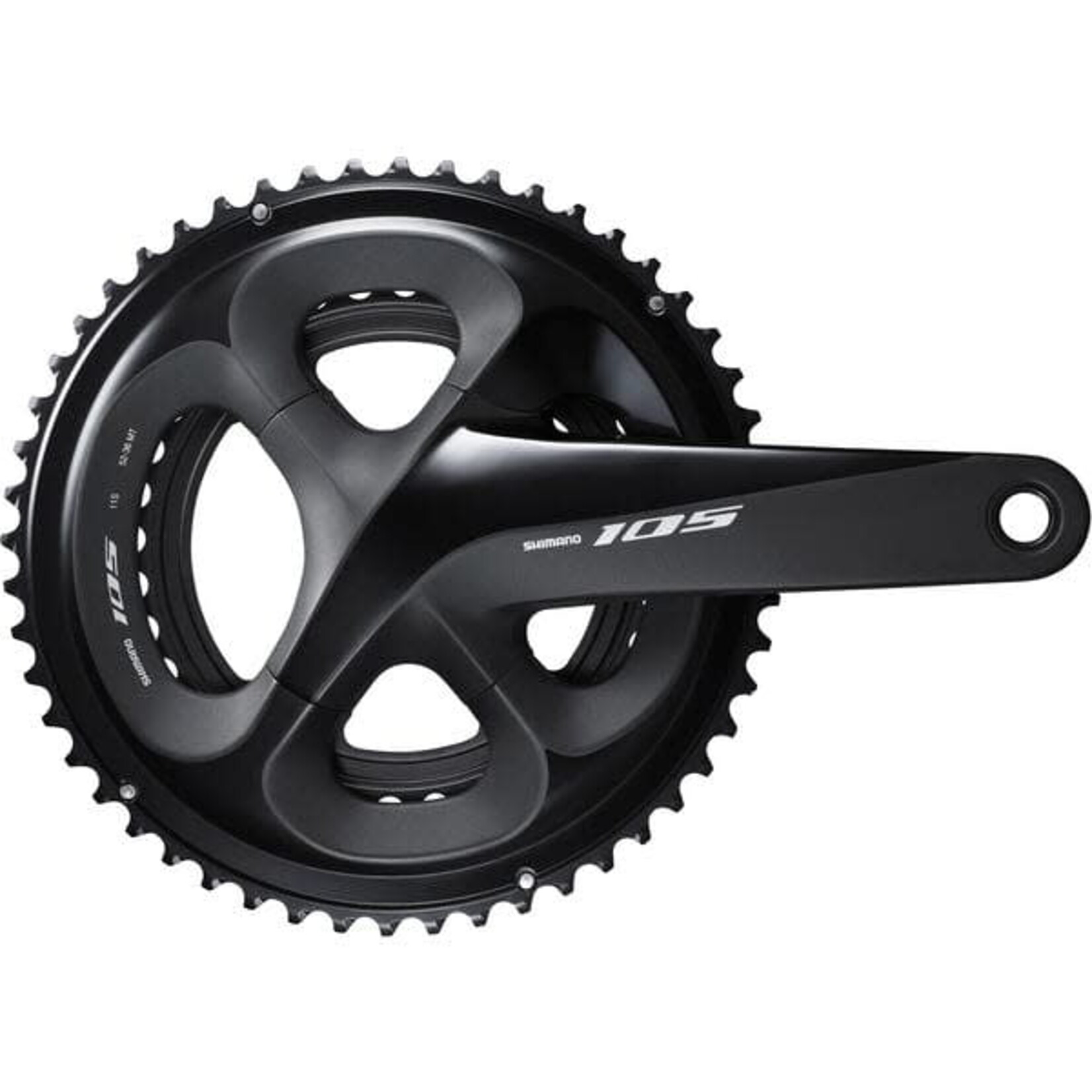Shimano FC-R7000 105 Double Chainset HollowTech II 170MM 52/36T Black