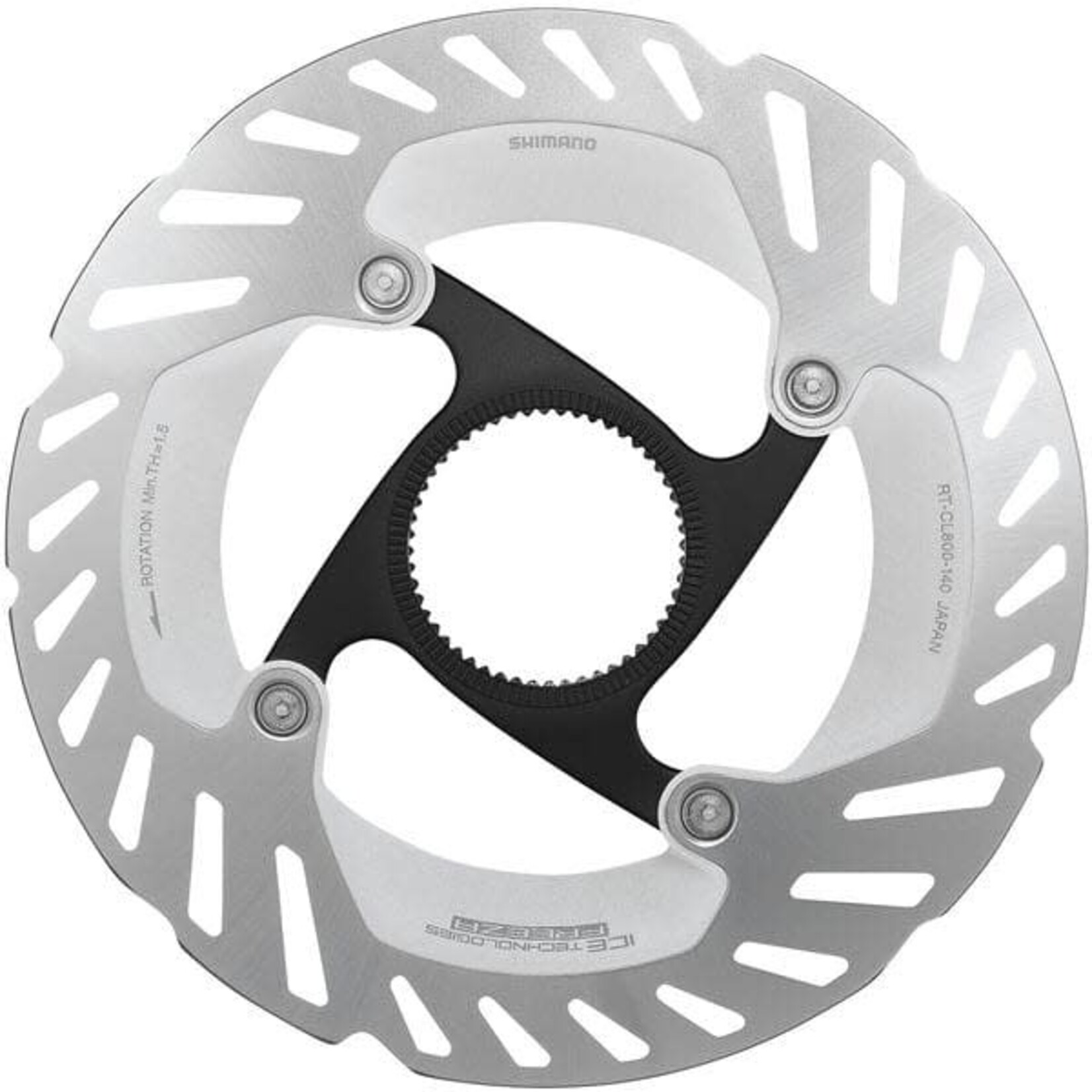 Shimano Disc rotor RT-CL800 Ice Tech FREEZA  With Internal Lockring 160 mm