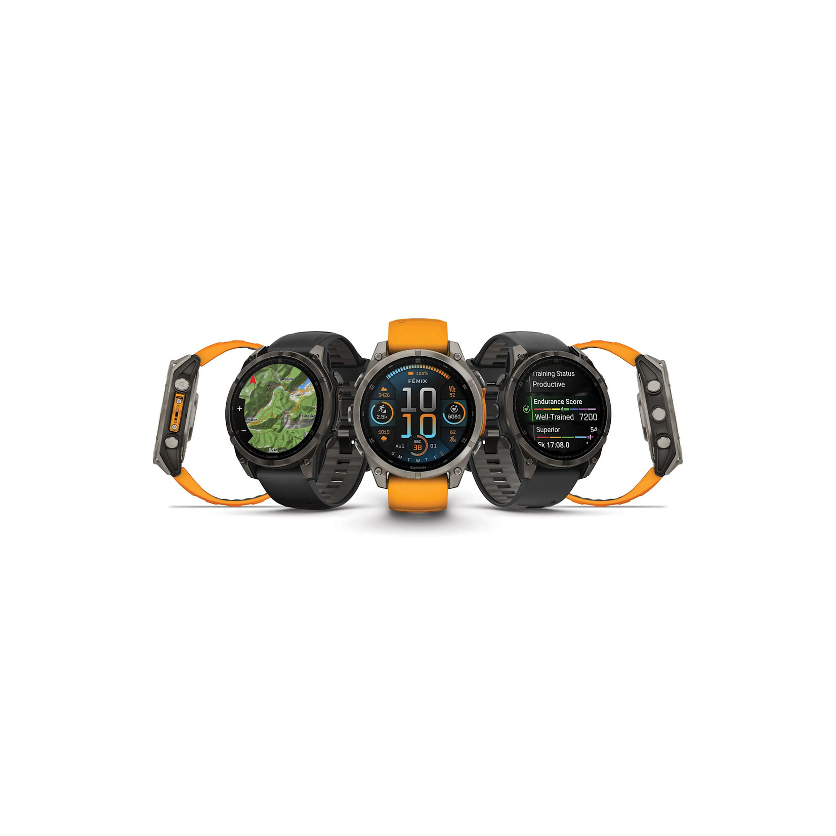 Garmin Fenix® 8 AMOLED Sapphire 47mm Titanium Case