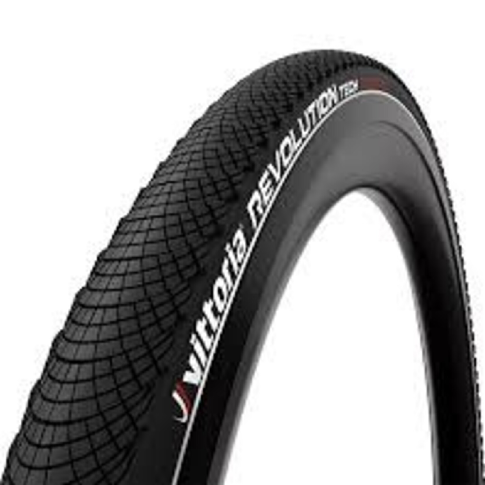 Vittoria Revolution Tech 700 x 35c Rigid Refl Full Black G2.0 Tyre