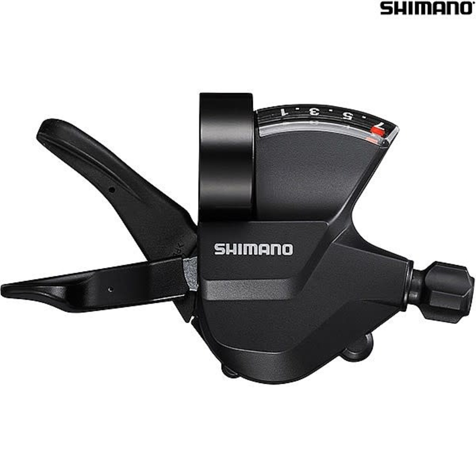 Shimano SL-M315-7R Shift Lever - Band On - 7 Speed - Right Hand - Rapidfire Plus