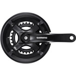 Shimano Chainset FC-TY501  46 / 30 Double 7 / 8-Speed 170 mm With Chainguard Black